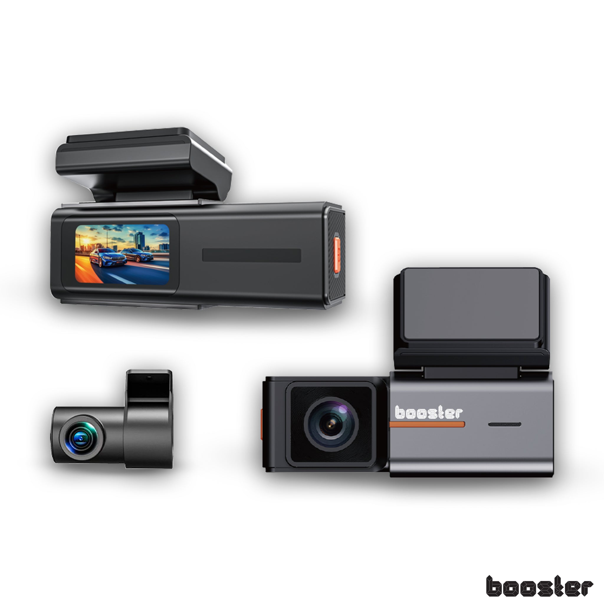 Booster SafeDrive Pro - DashCam 4K GPS si WIFI