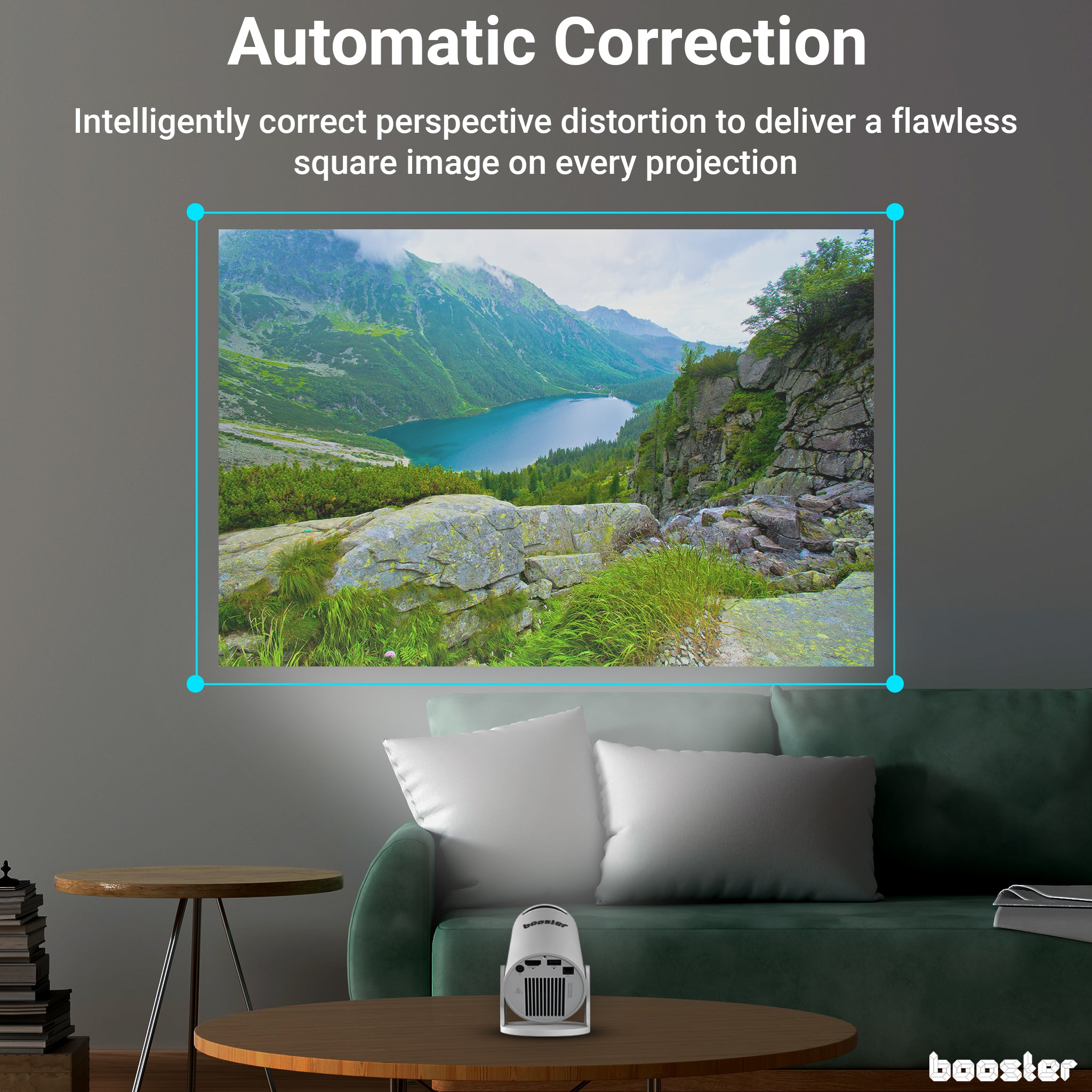 Videoproiector portabil Booster Fun™ 4K