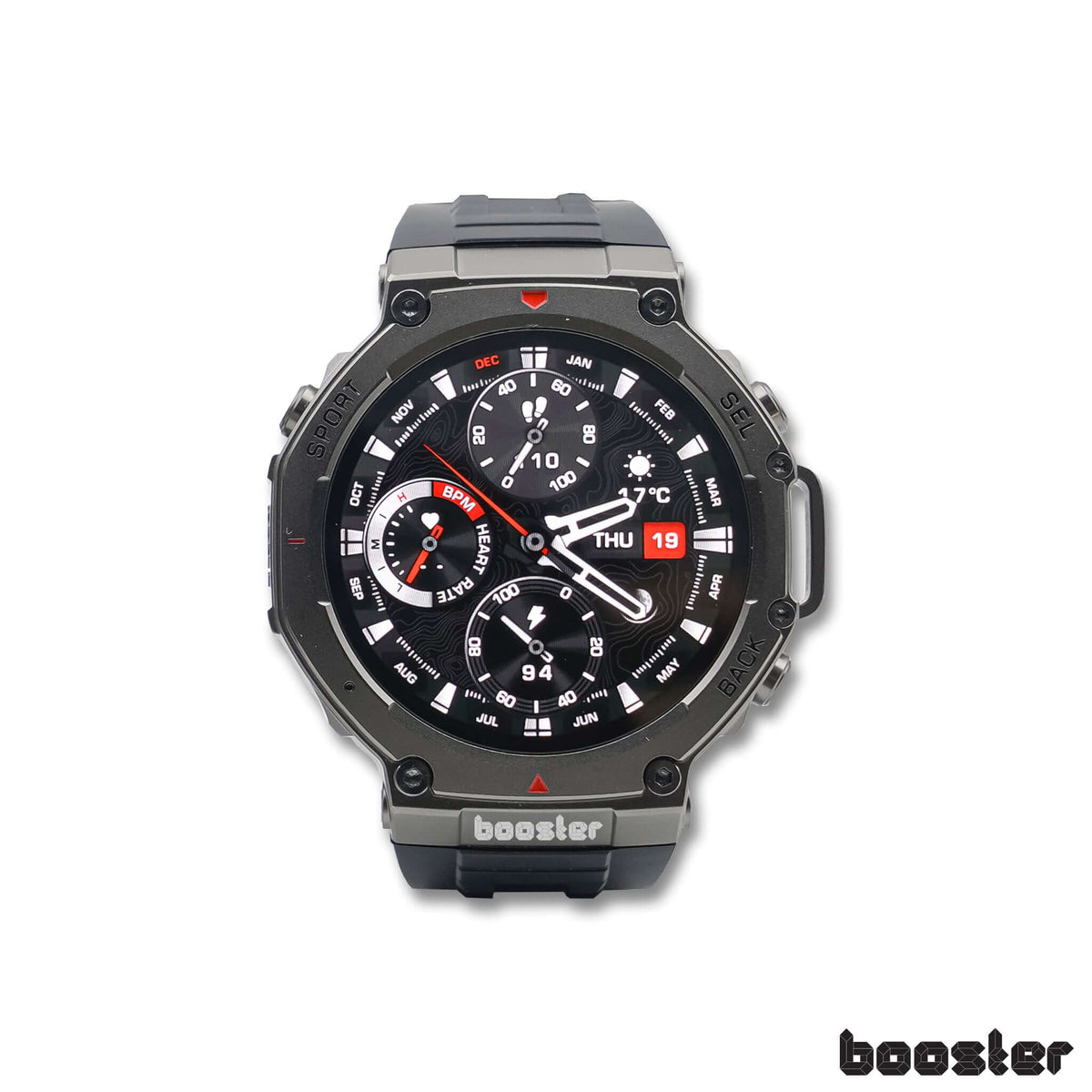 Ceas smartwatch Booster Military M2