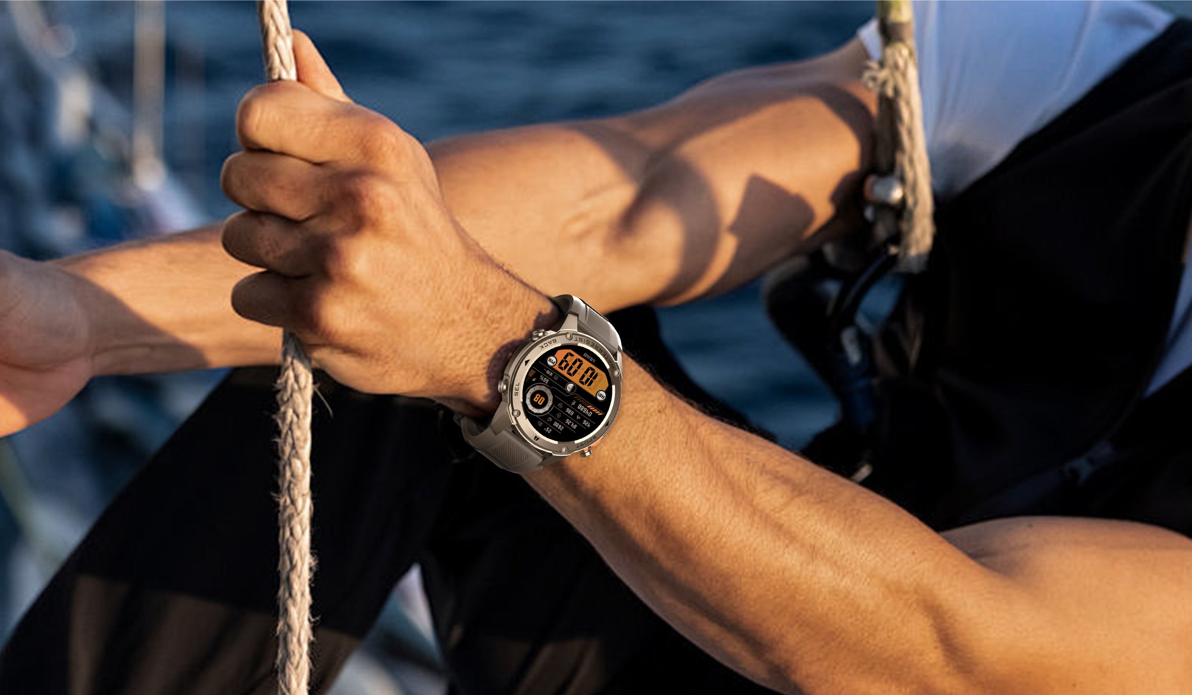 Booster Military M1 – Ceas Smart Rezistent pentru Aventură, Sport