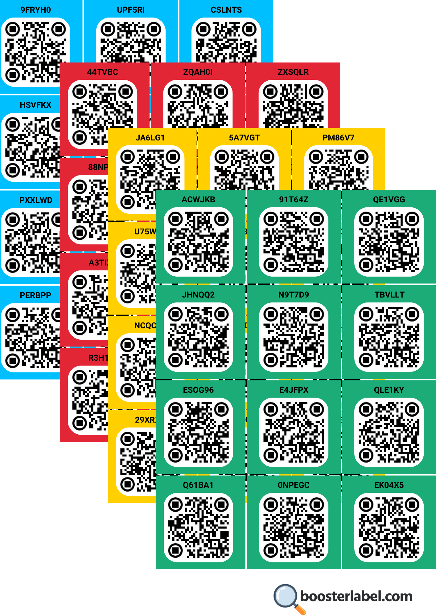 Etichete inteligente cu cod QR | Booster Label