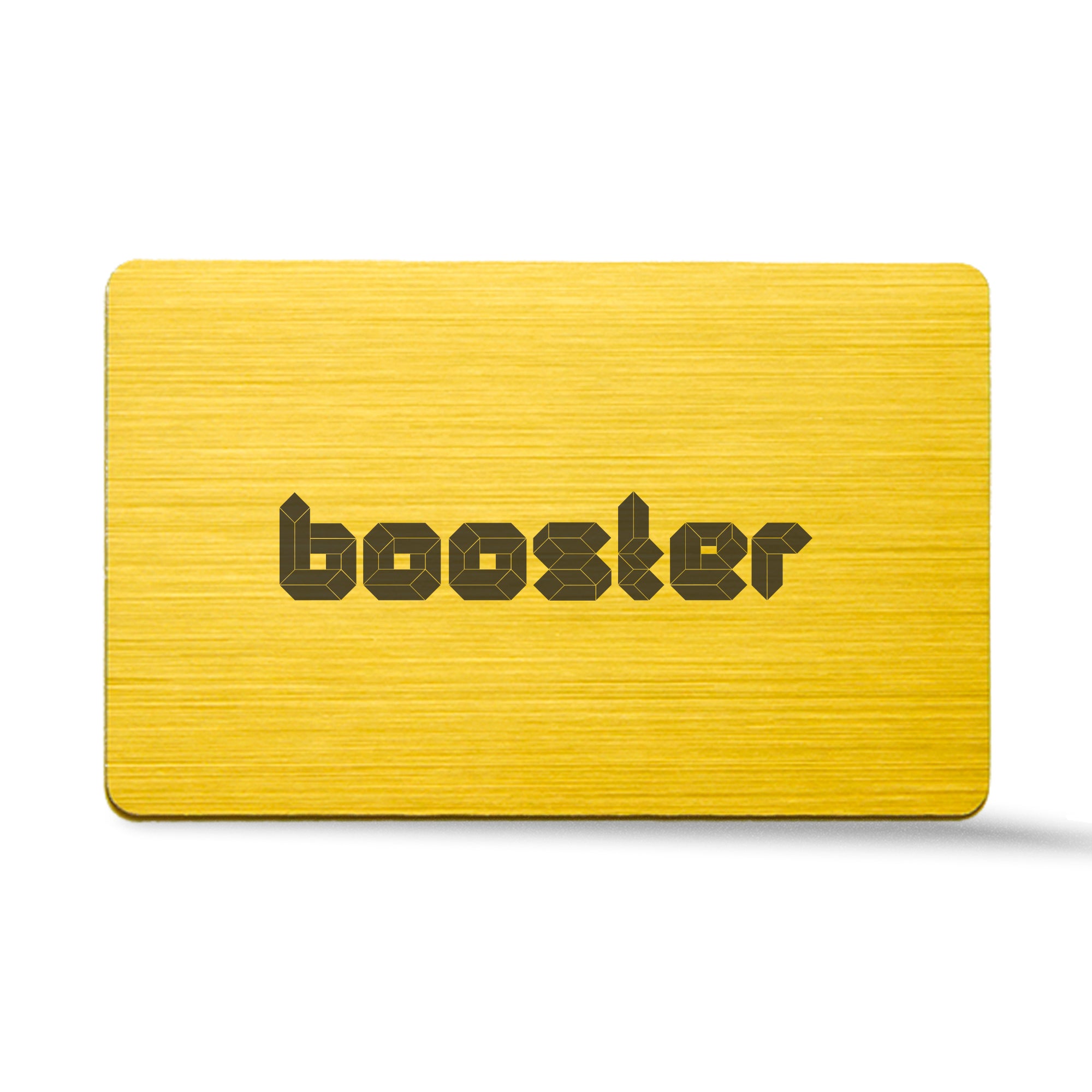 Carte de vizită digitală Booster - Card inteligent NFC Custom Metal