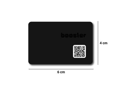 Booster Thin - Digital Business Card - Tap to Share NFC - iPhone & Android