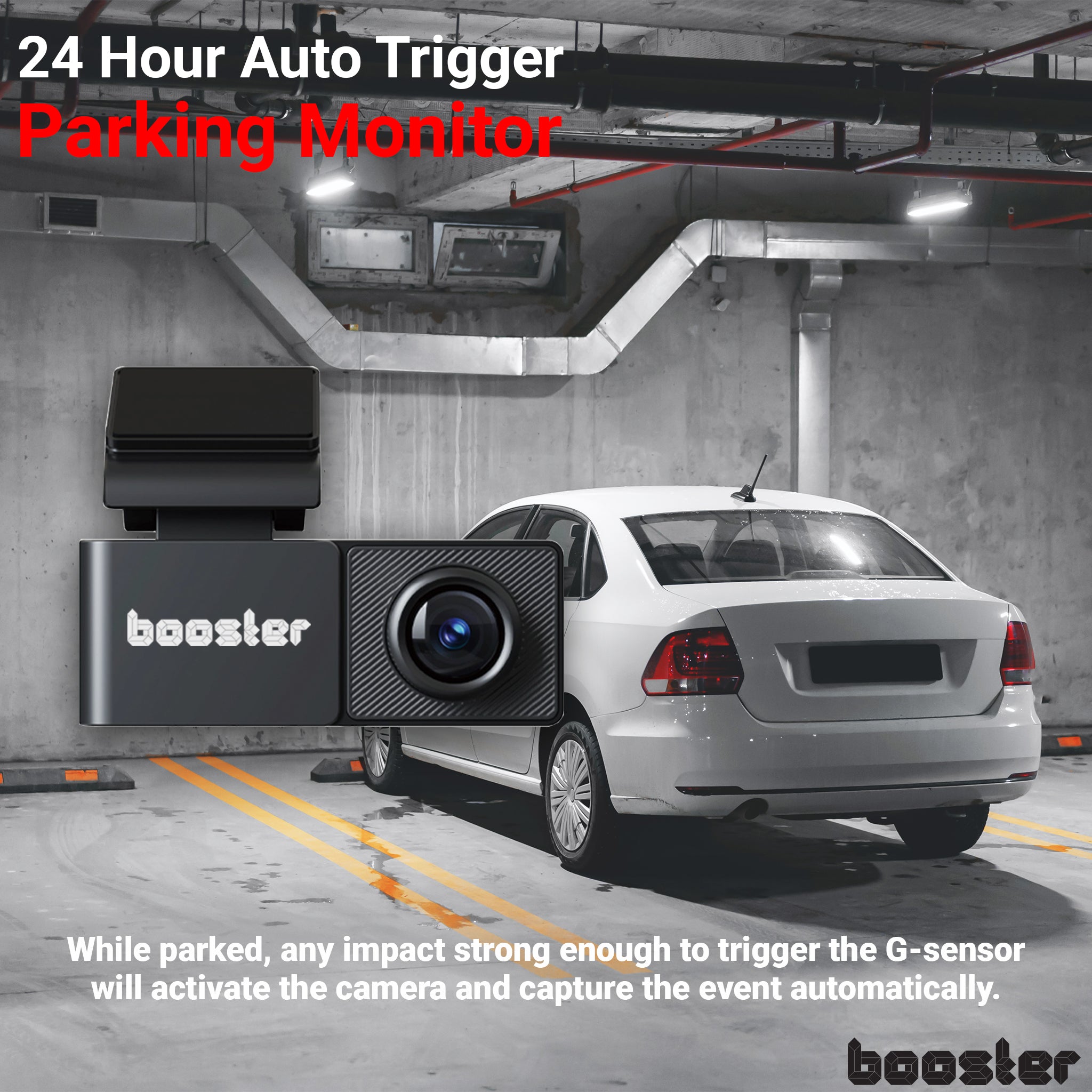 Booster SafeDrive Ultra – DashCam 4K cu GPS și WiFi