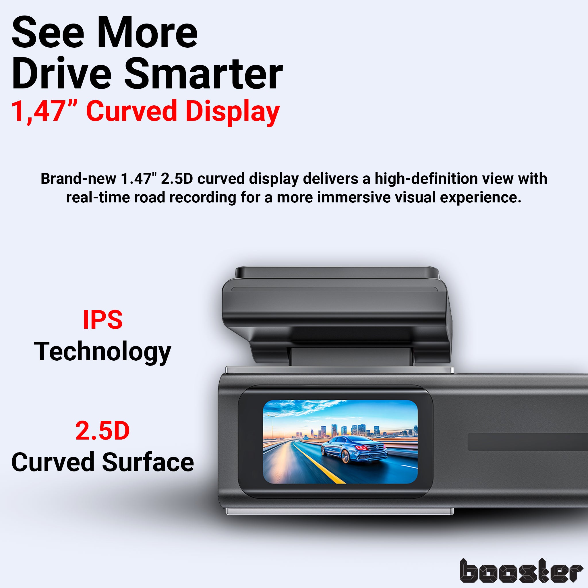 Booster SafeDrive Pro - DashCam 4K GPS si WIFI