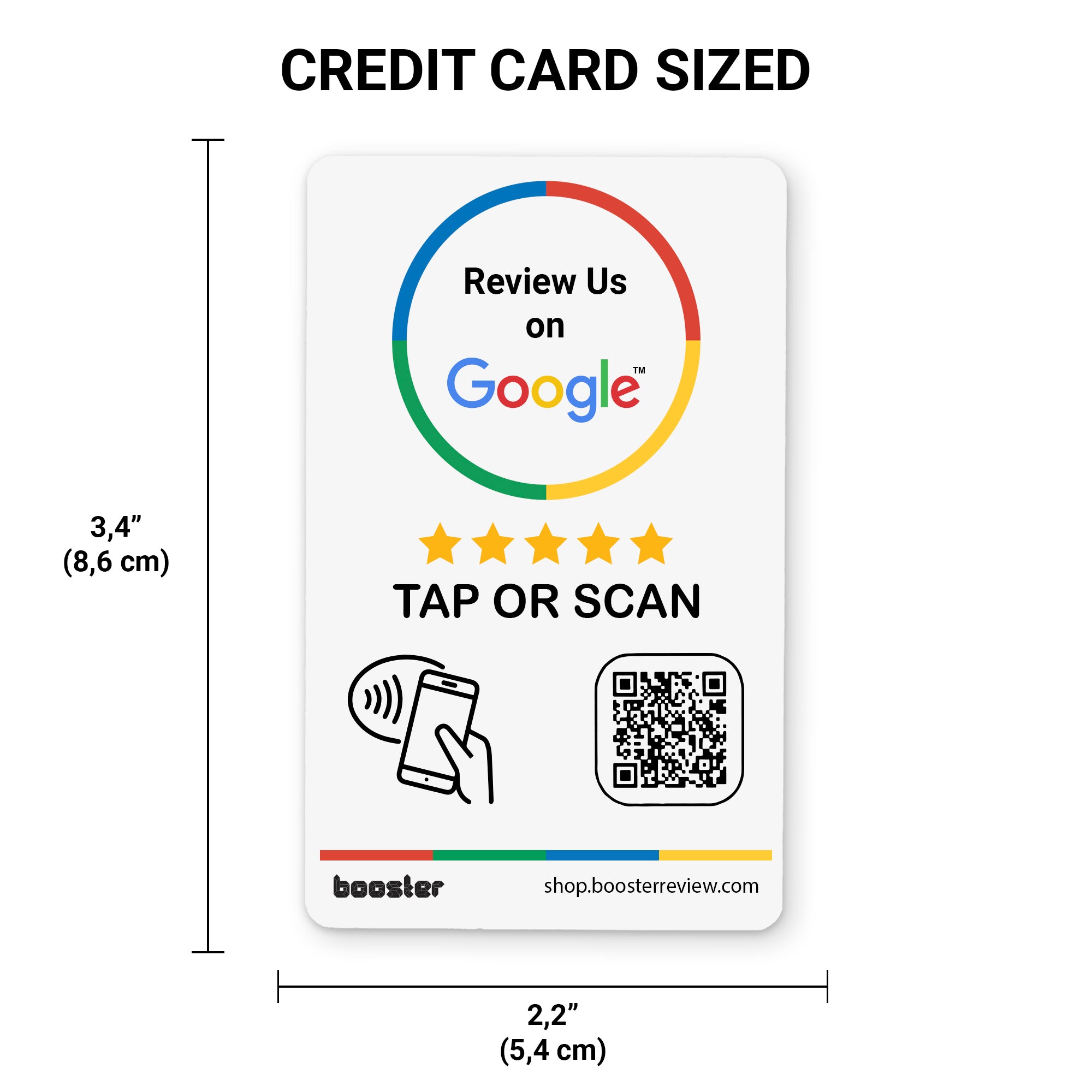 Google Review Tap Stickers