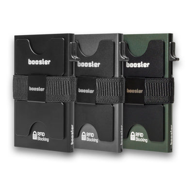 Portofel din aluminiu pentru bărbați, capacitate mare