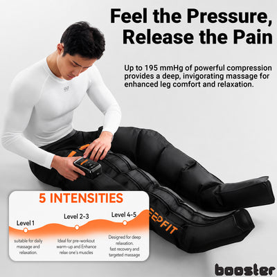 Booster Recovery Leg Lymphatic Massage Device