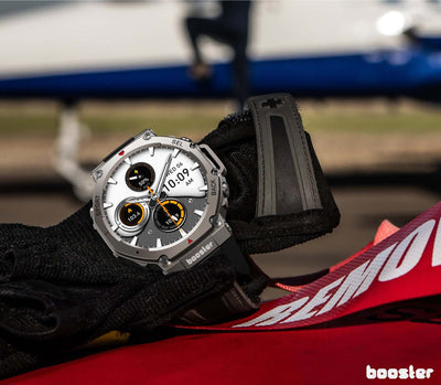 Booster Military M2 – Ceas Smartwatch Rezistent, GPS, Monitorizare Ritm Cardiac, Fitness și Sport Outdoor