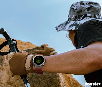Booster Military M2 – Ceas Smartwatch Rezistent, GPS, Monitorizare Ritm Cardiac, Fitness și Sport Outdoor
