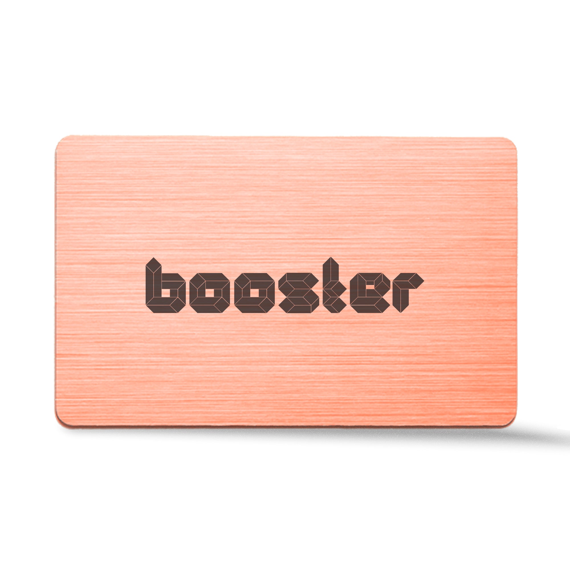 Carte de vizită digitală Booster - Card inteligent NFC Custom Metal