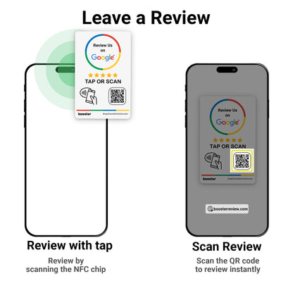 Google Review Tap Stickers