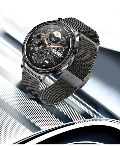 Booster Elegance Watch pentru Femei – Ceas Inteligent cu Apeluri Bluetooth, Monitorizare Sănătate și Design Elegant