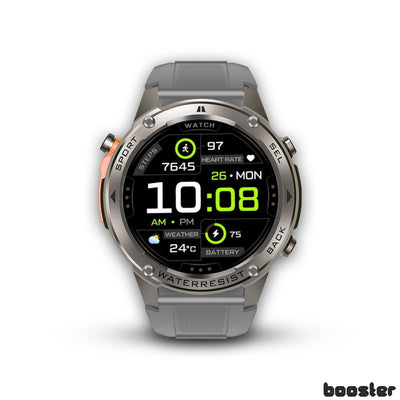 Booster Military M1 – Ceas Smart Rezistent pentru Aventură, Sport