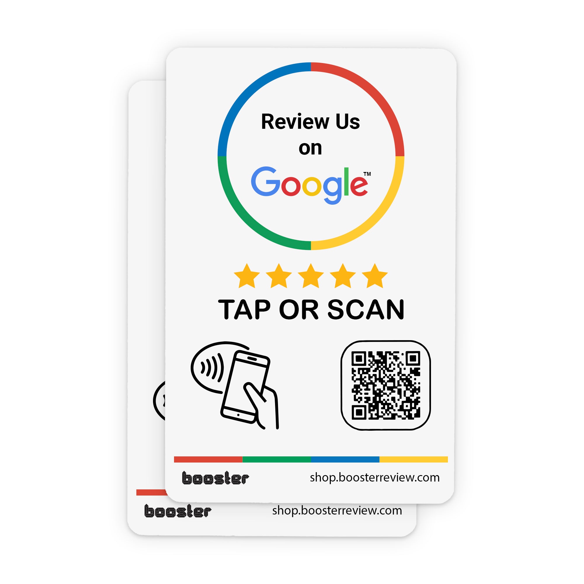 Google Review Tap Stickers Pack