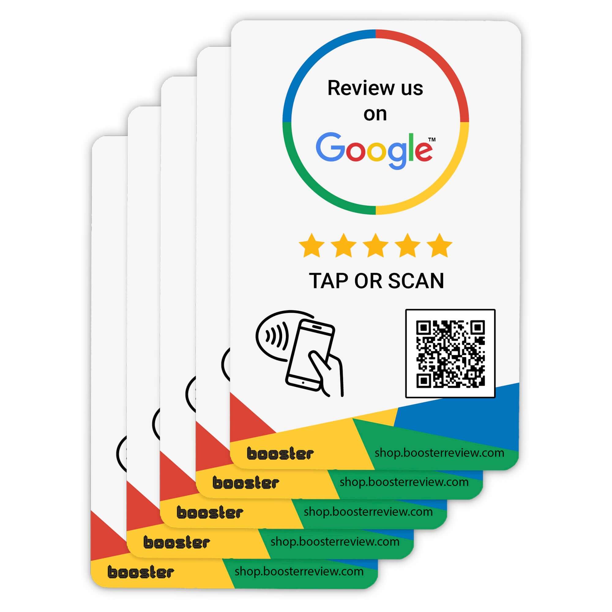 Carduri Google Review Tap Booster - Tap pentru recenzii instantanee - stimulează recenziile de afaceri